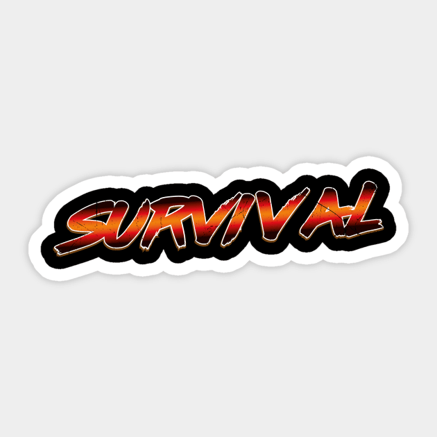 Survival Sticker by bluerockproducts